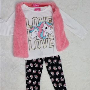 Girls 3 piece outfit